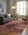 Sahara Essence Collection Area Rug - Oasis (Rust Red) Rectangle Rust Red  lifestyle 14
