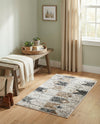 Desert Modern Eco Rug Series Collection Area Rug -  Taos Rectangle Ivory  lifestyle 13