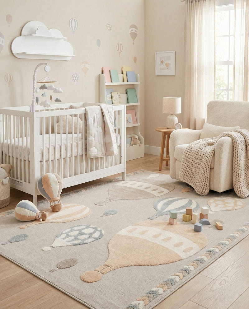 Wonder Tykes Collection Area Rug -  Joyscape Rectangle Multi  lifestyle 7