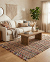 Savannah Jute Collection Area Rug - Malibu Rectangle Multi  lifestyle 12
