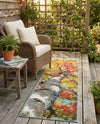 Seaside Blooms Collection Area Rug - Eden Runner Multi  lifestyle 48