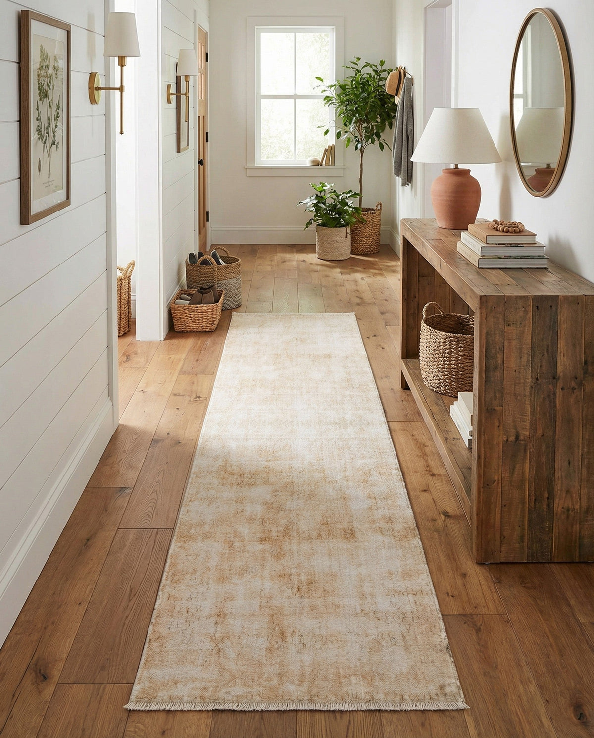 Bazaar Chic Collection Area Rug -  Agadir Runner Ivory  lifestyle 40