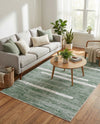 Cathedral Elegance Collection Area Rug - Chapel Rectangle Green  lifestyle 63