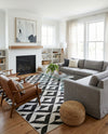 Urban Oasis Rugs Collection Area Rug -  Highrise (Charcoal Gray) Square Charcoal Gray  lifestyle 67