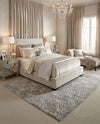 Hollywood Luxe Collection Area Rug -  Rodeo Rectangle Gray Silver  lifestyle 46