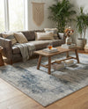 Bloomsbury Elegance Collection Area Rug -  Pimlico Rectangle Blue  lifestyle 15