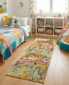 Wonder Tykes Collection Area Rug -  Groove Runner Multi  lifestyle 45