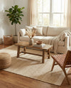 Marina Collection Area Rug - Marina Rectangle Ivory and White  lifestyle 58