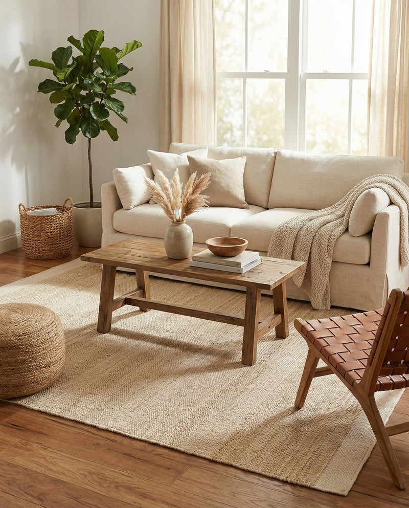 Marina Collection Area Rug - Marina Rectangle Ivory and White  lifestyle 58