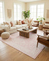 Tribal Terrace Treasures Collection Area Rug -  Incan Isle (Pink) Rectangle Pink  lifestyle 39