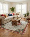 Brighton Terrace Collection Area Rug - Hove (Ivory) Rectangle Ivory  lifestyle 34