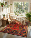 Safari Escape Rugs Collection Area Rug - Serengeti Rectangle Multi  lifestyle 35