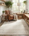 Metro Heights Collection Area Rug -  Bronx Rectangle Beige  lifestyle 39
