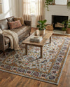 Casablanca Tapestry Collection Area Rug -  Marrakech (Cloud Gray) Rectangle Cloud Gray  lifestyle 10