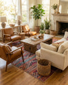 Heritage Elegance Collection Area Rug -  Monticello Rectangle Multi  lifestyle 6
