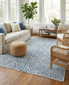Urban Oasis Rugs Collection Area Rug -  Terrace (Blue) Rectangle Blue  lifestyle 8