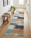 Colorburst Oasis Collection Area Rug - Palette Runner Multi  lifestyle 65