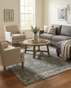 Riviera Elegance Collection Area Rug - Antibes (Dark Gray) Rectangle Dark Gray  lifestyle 19