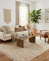 Osian Looms Collection Area Rug - Capri Rectangle Natural  lifestyle 11