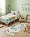Wonder Tykes Collection Area Rug -  Spatter Runner Ivory  lifestyle 32