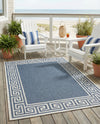 Seaside Haven Rugs Collection Area Rug -  Marina Rectangle Navy Blue  lifestyle 16