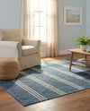 Urban Oasis Rugs Collection Area Rug -  District (Blue) Rectangle Blue  lifestyle 8