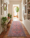 Heritage Elegance Collection Area Rug -  Alhambra Runner Red  lifestyle 46