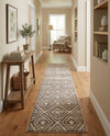 Sanctuary Retreat Collection Area Rug -  Oasis Runner Chocolate Brown  lifestyle 42