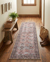 Heritage Elegance Collection Area Rug -  Hampton Runner Antique Red  lifestyle 63
