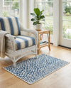 Urban Oasis Rugs Collection Area Rug -  Terrace (Blue) Rectangle Blue  lifestyle 26