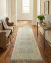 Bazaar Chic Collection Area Rug -  Kenitra Runner Blue and Ivory  lifestyle 41