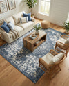 Urban Oasis Rugs Collection Area Rug -  Penthouse (Blue) Rectangle Blue  lifestyle 23
