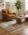 Sedona Vista Collection Area Rug -  Navajo Rectangle Blue  lifestyle 7