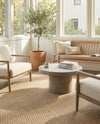 Sahara Sands Collection Area Rug -  Rosetta Rectangle Natural  lifestyle 10