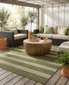 Urban Oasis Rugs Collection Area Rug -  District (Green) Rectangle Green  lifestyle 17