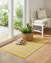 Urban Oasis Rugs Collection Area Rug -  District (Yellow and Aqua) Rectangle Yellow and Aqua  lifestyle 24