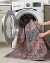 Zahara Oasis Collection Area Rug -  Agadir Rectangle Antique Rust Red  lifestyle 9