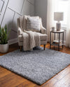 Alpine Plush Collection Area Rug -  Cortina (Sterling) Square Sterling  lifestyle 44