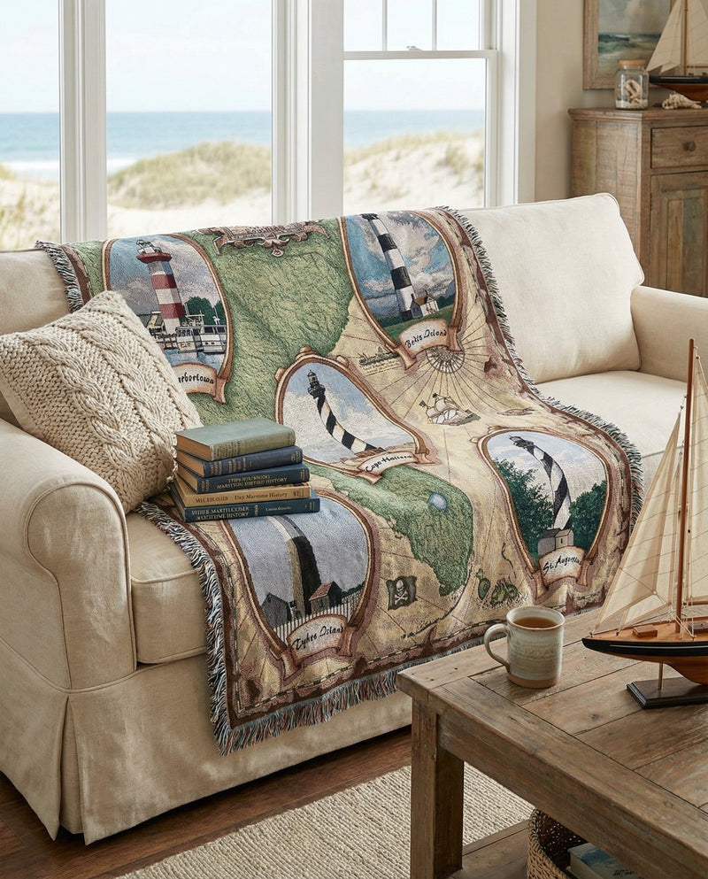 Fleece Haven Collection Area Rug -  Raleigh Rectangle Multi  lifestyle 3