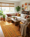 Caribbean Cove Collection Area Rug -  Lucia Rectangle Yellow  lifestyle 29