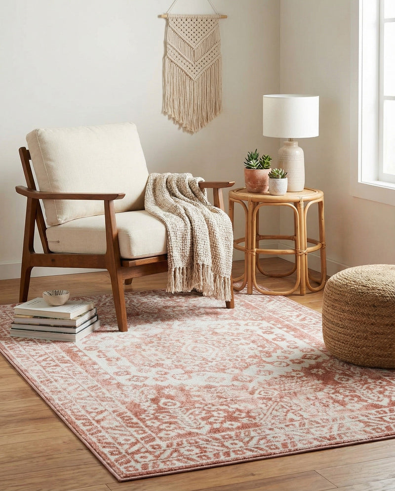 Cambridge Classics Collection Area Rug -  Pembroke (Pink) Rectangle Pink  lifestyle 23