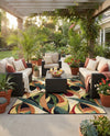 Seaside Blooms Collection Area Rug -  Tivoli Rectangle Multi  lifestyle 21
