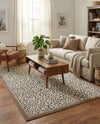 Savannah Sojourn Collection Area Rug - Serengeti Rectangle Brown  lifestyle 36