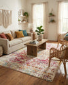 Georgetown Rugs Collection Area Rug - Dupont (Light Multi) Rectangle Light Multi  lifestyle 28