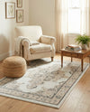 Beverly Grove Collection Area Rug -  Fairfax (Ivory) Rectangle Ivory  lifestyle 18