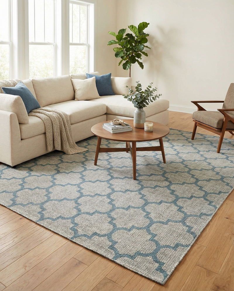 Savannah Pergola Collection Area Rug - Arbor (Gray) Rectangle Gray  lifestyle 11