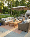 All-Weather Floor Shield Collection Rug Pad - Terracotta Rectangle Brown  lifestyle 6