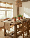 Woven Seaside Jute Collection Area Rug - Seaside Table Runner Natural  lifestyle 18