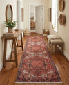 Bazaar Chic Collection Area Rug -  Essaouira Runner Rust Red  lifestyle 42