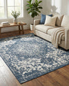 Urban Oasis Rugs Collection Area Rug -  Penthouse (Blue) Rectangle Blue  lifestyle 19